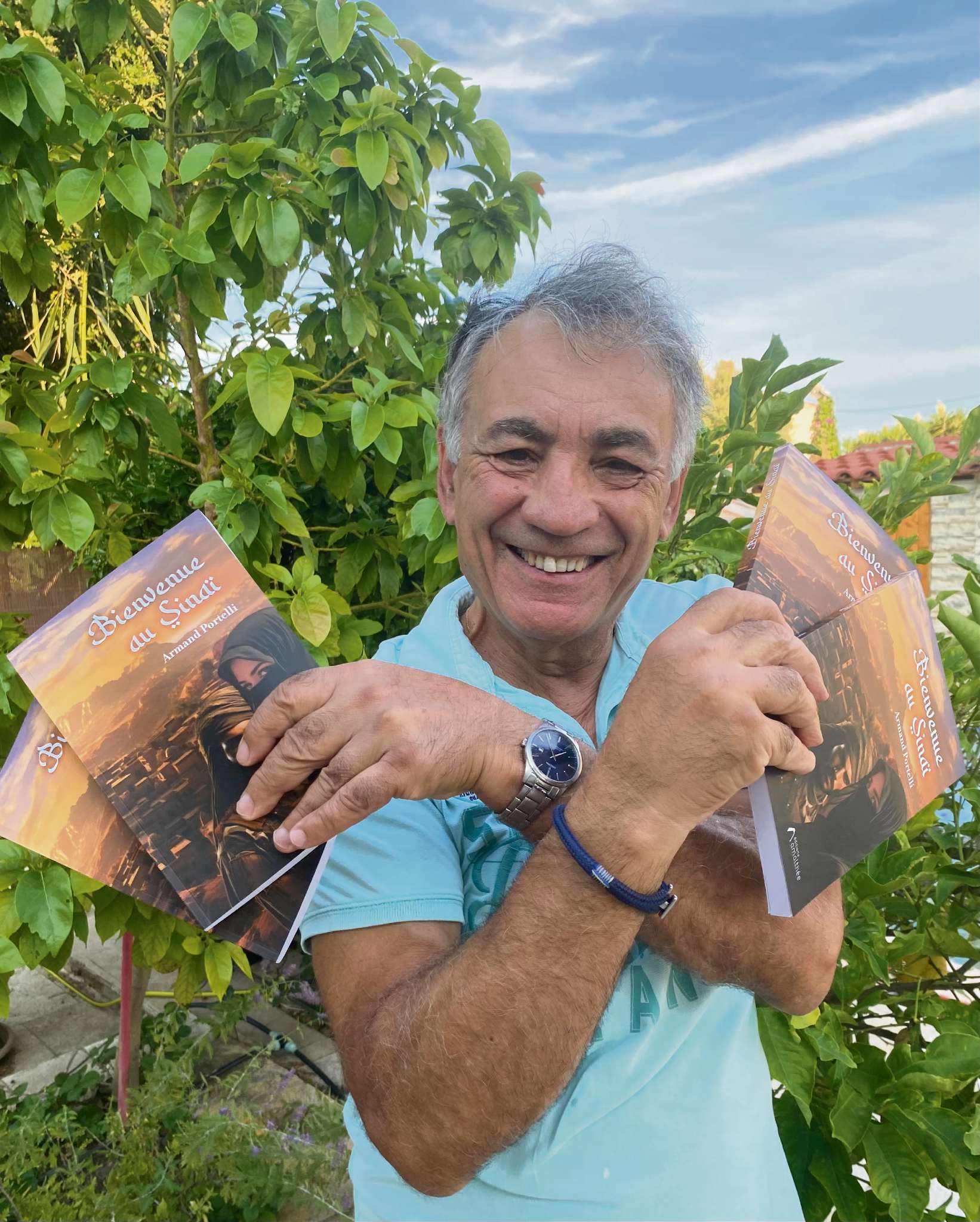 Après l’Égypte, le Toulonnais voudrait situer son prochain roman dans la région. PHOTO J. T.